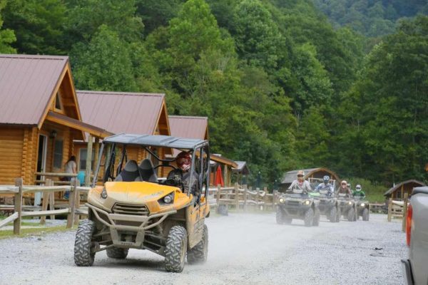 Southern West Virginia's Pocahontas Trail System, above, connects to the Hatfield-McCoy Trails and allows dirt bikes in addition to ATVs.